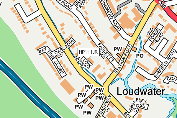 HP11 1JR map - OS OpenMap – Local (Ordnance Survey) HP11 1JR map - OS OpenMap – Local (Ordnance Survey)