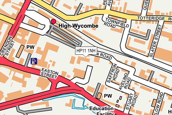 HP11 1NH map - OS OpenMap – Local (Ordnance Survey) HP11 1NH map - OS OpenMap – Local (Ordnance Survey)