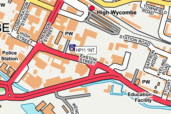 HP11 1NT map - OS OpenMap – Local (Ordnance Survey) HP11 1NT map - OS OpenMap – Local (Ordnance Survey)