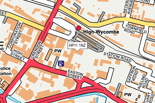 HP11 1NZ map - OS OpenMap – Local (Ordnance Survey) HP11 1NZ map - OS OpenMap – Local (Ordnance Survey)