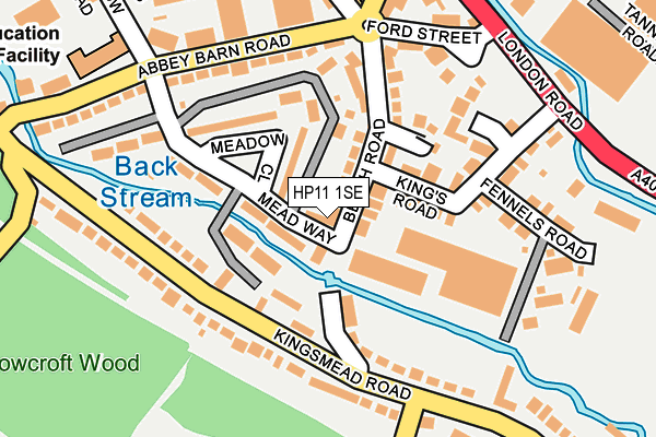 HP11 1SE map - OS OpenMap – Local (Ordnance Survey) HP11 1SE map - OS OpenMap – Local (Ordnance Survey)