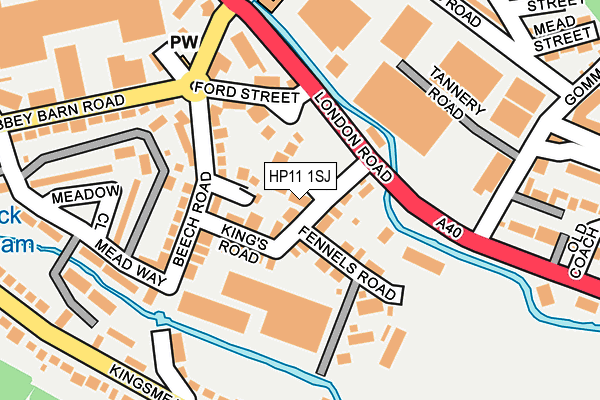 HP11 1SJ map - OS OpenMap – Local (Ordnance Survey) HP11 1SJ map - OS OpenMap – Local (Ordnance Survey)