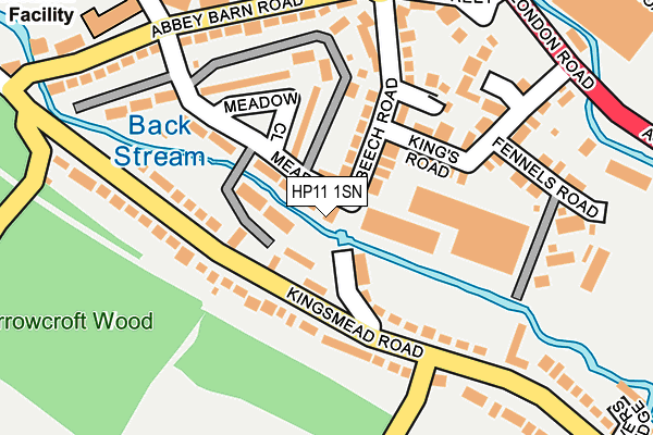 HP11 1SN map - OS OpenMap – Local (Ordnance Survey) HP11 1SN map - OS OpenMap – Local (Ordnance Survey)