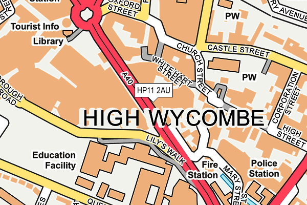 HP11 2AU map - OS OpenMap – Local (Ordnance Survey) HP11 2AU map - OS OpenMap – Local (Ordnance Survey)