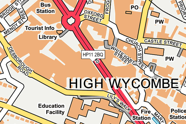 HP11 2BQ map - OS OpenMap – Local (Ordnance Survey) HP11 2BQ map - OS OpenMap – Local (Ordnance Survey)