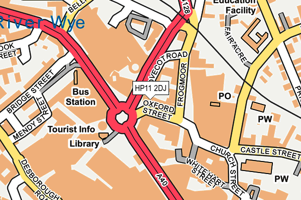 HP11 2DJ map - OS OpenMap – Local (Ordnance Survey) HP11 2DJ map - OS OpenMap – Local (Ordnance Survey)