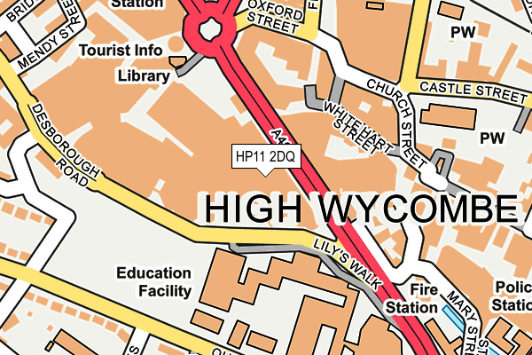 HP11 2DQ map - OS OpenMap – Local (Ordnance Survey) HP11 2DQ map - OS OpenMap – Local (Ordnance Survey)