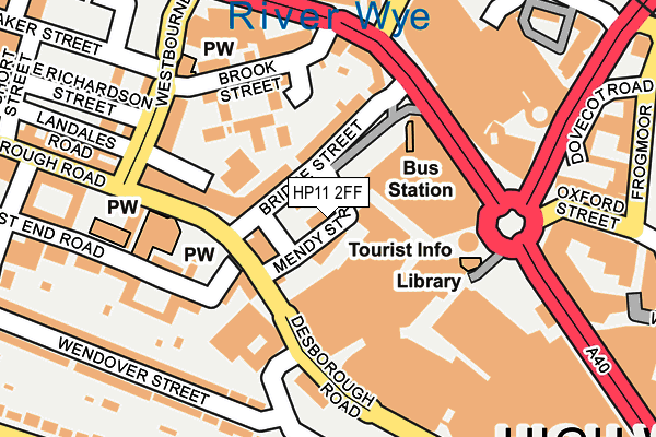 HP11 2FF map - OS OpenMap – Local (Ordnance Survey) HP11 2FF map - OS OpenMap – Local (Ordnance Survey)