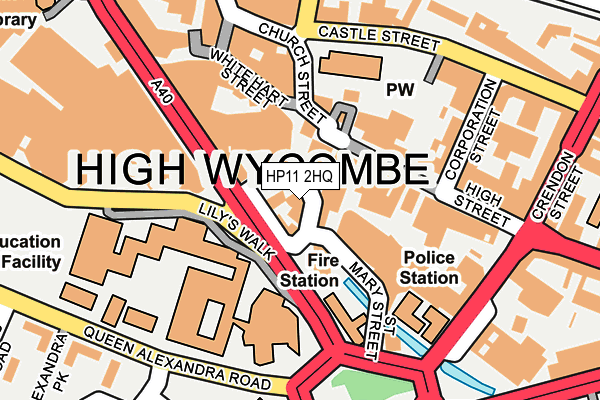 HP11 2HQ map - OS OpenMap – Local (Ordnance Survey) HP11 2HQ map - OS OpenMap – Local (Ordnance Survey)