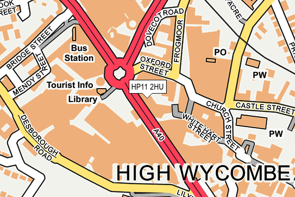 HP11 2HU map - OS OpenMap – Local (Ordnance Survey) HP11 2HU map - OS OpenMap – Local (Ordnance Survey)