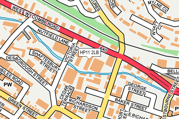 HP11 2LB map - OS OpenMap – Local (Ordnance Survey) HP11 2LB map - OS OpenMap – Local (Ordnance Survey)