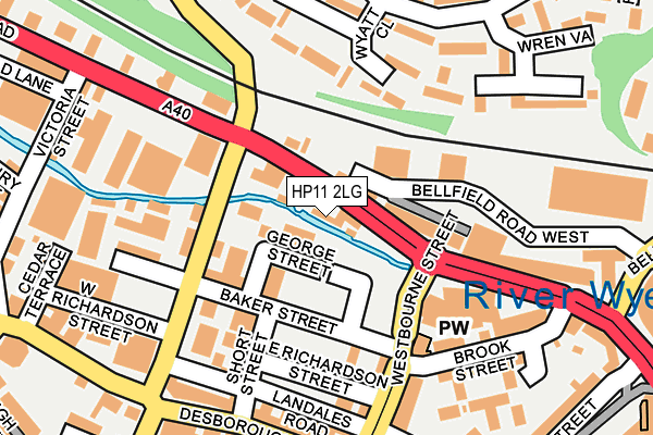 HP11 2LG map - OS OpenMap – Local (Ordnance Survey) HP11 2LG map - OS OpenMap – Local (Ordnance Survey)