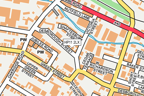 HP11 2LX map - OS OpenMap – Local (Ordnance Survey) HP11 2LX map - OS OpenMap – Local (Ordnance Survey)