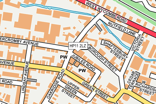 HP11 2LZ map - OS OpenMap – Local (Ordnance Survey) HP11 2LZ map - OS OpenMap – Local (Ordnance Survey)