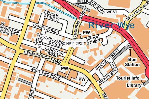HP11 2PX map - OS OpenMap – Local (Ordnance Survey) HP11 2PX map - OS OpenMap – Local (Ordnance Survey)