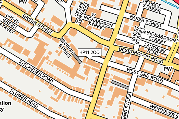 HP11 2QQ map - OS OpenMap – Local (Ordnance Survey) HP11 2QQ map - OS OpenMap – Local (Ordnance Survey)