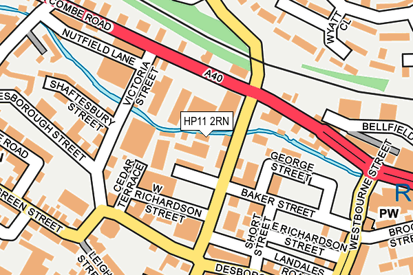 HP11 2RN map - OS OpenMap – Local (Ordnance Survey) HP11 2RN map - OS OpenMap – Local (Ordnance Survey)