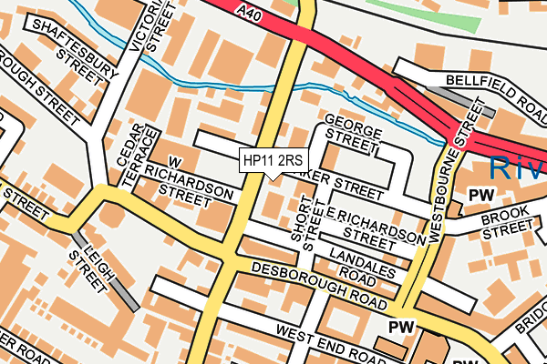 HP11 2RS map - OS OpenMap – Local (Ordnance Survey) HP11 2RS map - OS OpenMap – Local (Ordnance Survey)