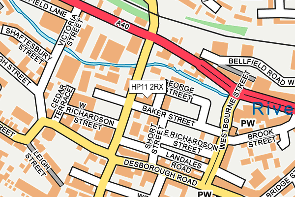 HP11 2RX map - OS OpenMap – Local (Ordnance Survey) HP11 2RX map - OS OpenMap – Local (Ordnance Survey)