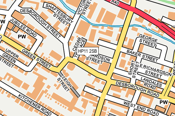 HP11 2SB map - OS OpenMap – Local (Ordnance Survey) HP11 2SB map - OS OpenMap – Local (Ordnance Survey)