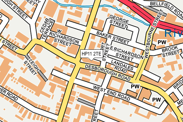 HP11 2TE map - OS OpenMap – Local (Ordnance Survey) HP11 2TE map - OS OpenMap – Local (Ordnance Survey)