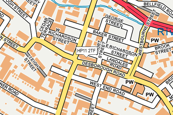 HP11 2TF map - OS OpenMap – Local (Ordnance Survey) HP11 2TF map - OS OpenMap – Local (Ordnance Survey)