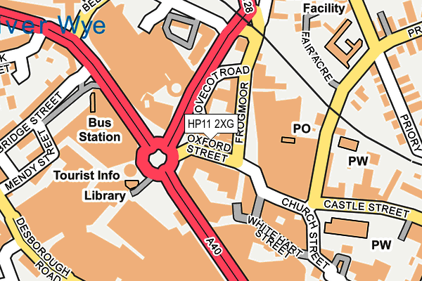 HP11 2XG map - OS OpenMap – Local (Ordnance Survey) HP11 2XG map - OS OpenMap – Local (Ordnance Survey)