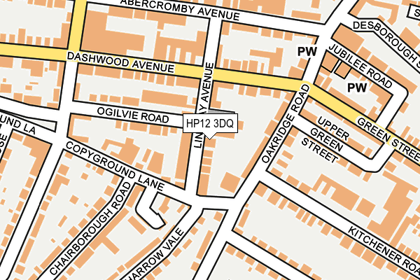HP12 3DQ map - OS OpenMap – Local (Ordnance Survey) HP12 3DQ map - OS OpenMap – Local (Ordnance Survey)