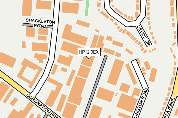 HP12 9EX map - OS OpenMap – Local (Ordnance Survey) HP12 9EX map - OS OpenMap – Local (Ordnance Survey)