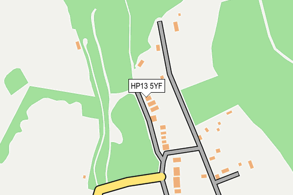 HP13 5YF map - OS OpenMap – Local (Ordnance Survey)