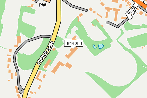 HP14 3HH map - OS OpenMap – Local (Ordnance Survey) HP14 3HH map - OS OpenMap – Local (Ordnance Survey)
