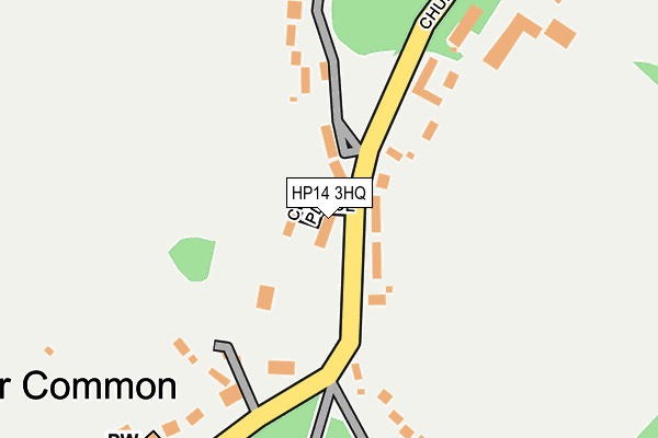 HP14 3HQ map - OS OpenMap – Local (Ordnance Survey) HP14 3HQ map - OS OpenMap – Local (Ordnance Survey)