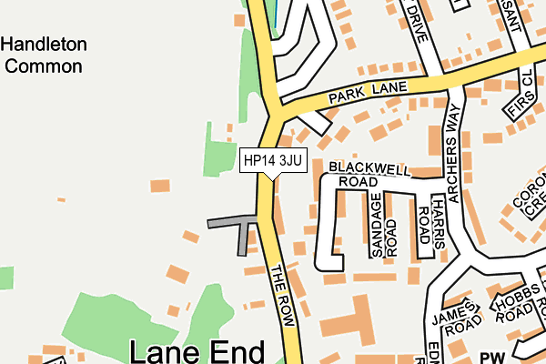 HP14 3JU map - OS OpenMap – Local (Ordnance Survey) HP14 3JU map - OS OpenMap – Local (Ordnance Survey)