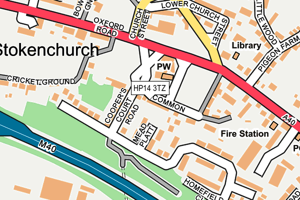 HP14 3TZ map - OS OpenMap – Local (Ordnance Survey) HP14 3TZ map - OS OpenMap – Local (Ordnance Survey)