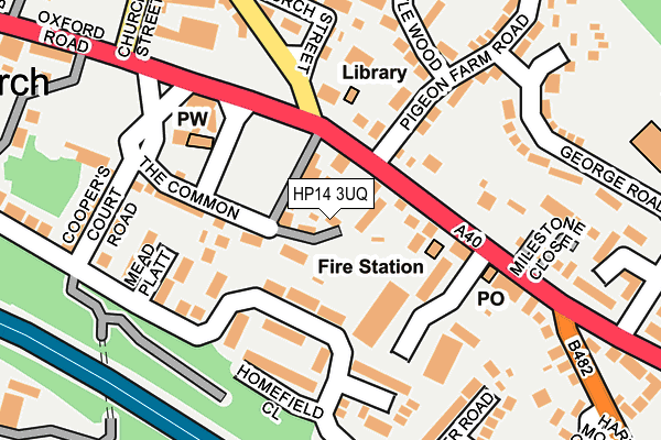 HP14 3UQ map - OS OpenMap – Local (Ordnance Survey) HP14 3UQ map - OS OpenMap – Local (Ordnance Survey)