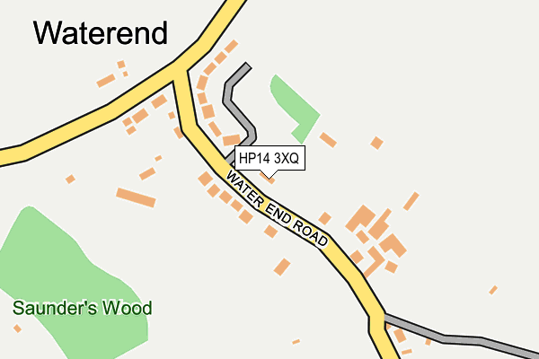 HP14 3XQ map - OS OpenMap – Local (Ordnance Survey) HP14 3XQ map - OS OpenMap – Local (Ordnance Survey)