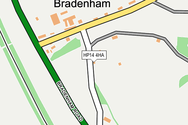 HP14 4HA map - OS OpenMap – Local (Ordnance Survey) HP14 4HA map - OS OpenMap – Local (Ordnance Survey)