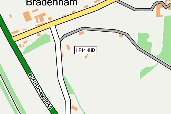 HP14 4HD map - OS OpenMap – Local (Ordnance Survey) HP14 4HD map - OS OpenMap – Local (Ordnance Survey)