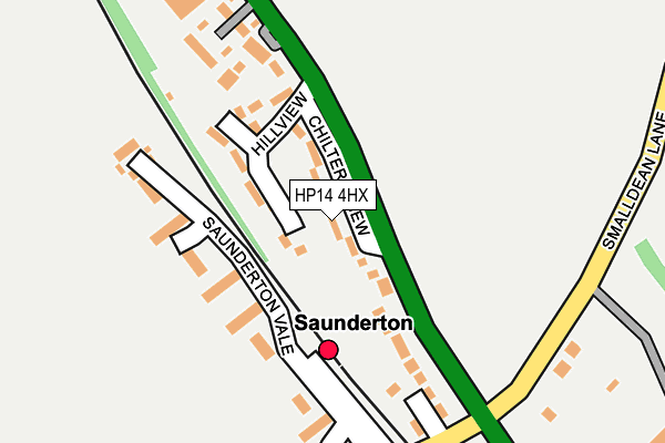 HP14 4HX map - OS OpenMap – Local (Ordnance Survey) HP14 4HX map - OS OpenMap – Local (Ordnance Survey)