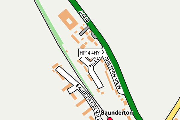 HP14 4HY map - OS OpenMap – Local (Ordnance Survey)