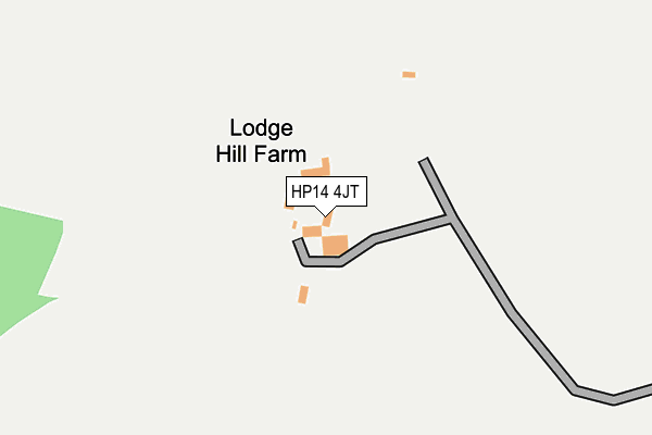 HP14 4JT map - OS OpenMap – Local (Ordnance Survey) HP14 4JT map - OS OpenMap – Local (Ordnance Survey)