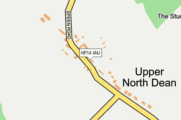 HP14 4NJ map - OS OpenMap – Local (Ordnance Survey) HP14 4NJ map - OS OpenMap – Local (Ordnance Survey)