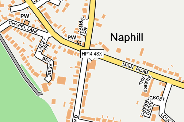 HP14 4SX map - OS OpenMap – Local (Ordnance Survey) HP14 4SX map - OS OpenMap – Local (Ordnance Survey)