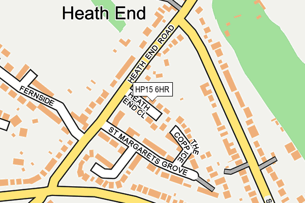 HP15 6HR map - OS OpenMap – Local (Ordnance Survey) HP15 6HR map - OS OpenMap – Local (Ordnance Survey)