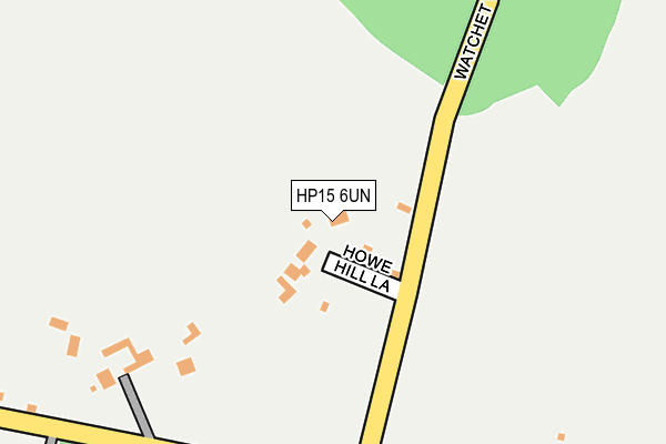 HP15 6UN map - OS OpenMap – Local (Ordnance Survey) HP15 6UN map - OS OpenMap – Local (Ordnance Survey)