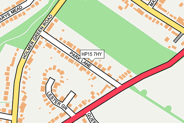 HP15 7HY map - OS OpenMap – Local (Ordnance Survey)