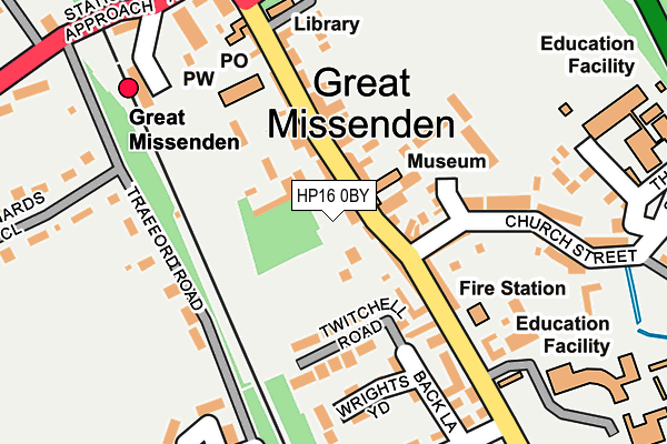 HP16 0BY map - OS OpenMap – Local (Ordnance Survey) HP16 0BY map - OS OpenMap – Local (Ordnance Survey)