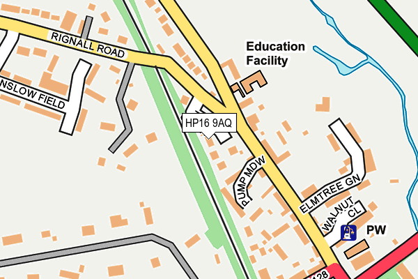 HP16 9AQ map - OS OpenMap – Local (Ordnance Survey) HP16 9AQ map - OS OpenMap – Local (Ordnance Survey)