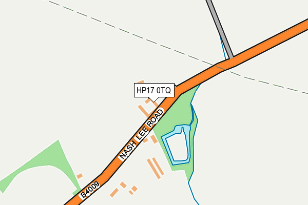 HP17 0TQ map - OS OpenMap – Local (Ordnance Survey)