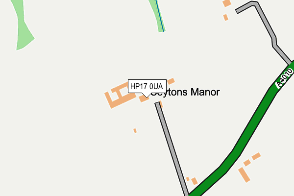 HP17 0UA map - OS OpenMap – Local (Ordnance Survey) HP17 0UA map - OS OpenMap – Local (Ordnance Survey)